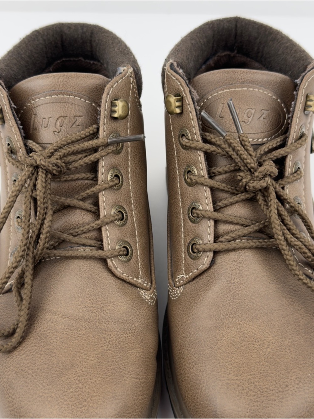 Lugz Drifter LX Brown Work Boots Womens 7.5 Lace Up Comfort - Picture 5 of 11